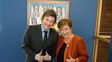 Milei y Georgieva. El presidente se abraza al Fondo para superar la crisis.