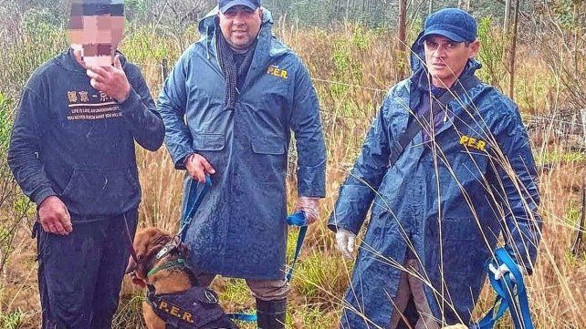 El hombre fue hallado en buen estado de salud tars pasar varias horas perdido en el monte.