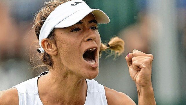 Solana Sierra accedió a los octavos de final de Wimbledon.