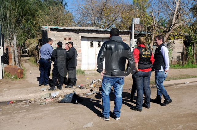 El lugar en donde mataron al menor de 14 años.
