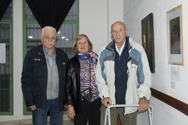 Mario Crosio, Margarita Kuzmicich y Raúl Pedemonte