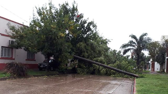 Frente de tormenta en Entre Ríos provoca serios destrozos