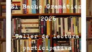 Paraná: El Bache Gramático inscribe a su ciclo 2026 de lecturas compartidas