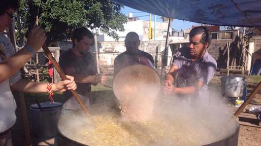 Al mapa del locro del UNO se sumaron vecinos de Santo Tomé y Recreo