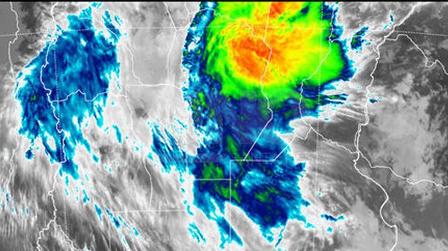 Alerta por lluvias y tormentas intensas para Santa Fe