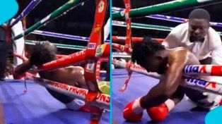 Murió en plena pelea en Ghana el boxeador nigeriano Gabriel Olanrewaju