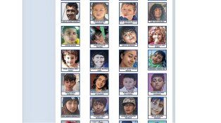 Según Missing Children, existen unas 42 búsquedas activas de menores -tanto niños como adolescentes- en el país