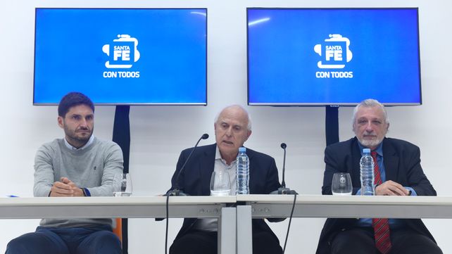 Enojado. El gobernador Miguel Lifschitz