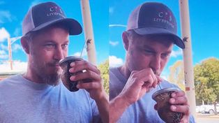 Vikingo tomando mate: Ragnar Lodbrok lo hizo
