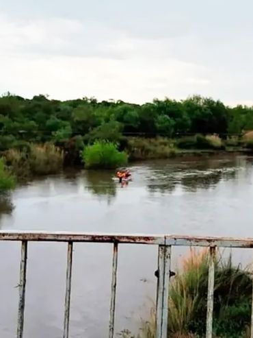 Hallaron el cuerpo del hombre que cayó desde un puente, de ruta 22, al río Gualeguay