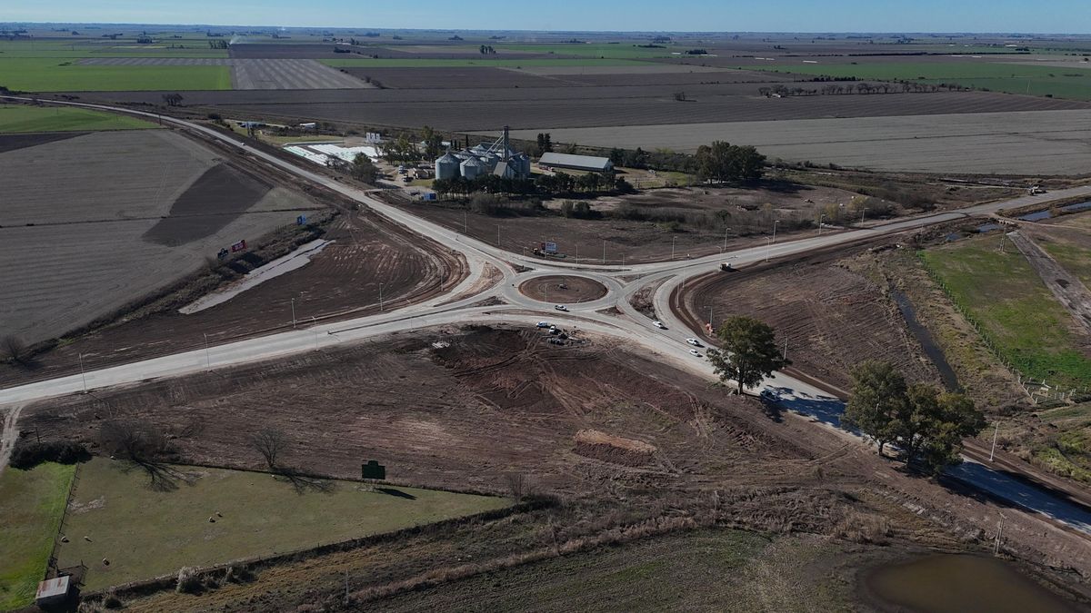 Restan detalles para inaugurar el cruce de las rutas 13 y 66 en el departamento San Martín