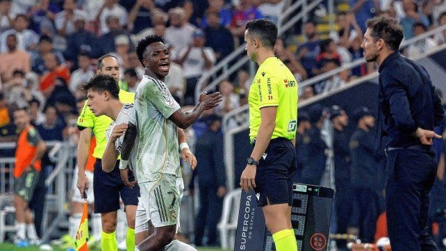 Simeone se retractó y le pidió disculpas a Vinicius.
