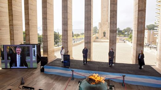 El motivo por el cual el presidente Fernández no irá a Rosario el Día de la Bandera