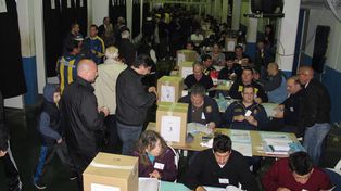 A las urnas. La última vez que se votó en Arroyito fue en octubre de 2014. El próximo domingo los socios canallas volverán a elegir autoridades.