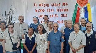 Tarea pastoral. Las Hermanas Misioneras de la Congregación Siervas del Espíritu Santo estuvieron 55 años en la zona de Las Cuevas.