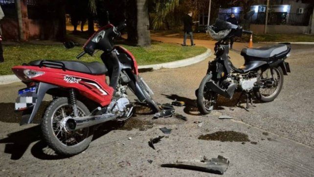 Concordia: un motociclista sufrió una grave fractura en el rostro