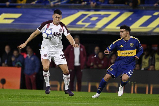 Boca ganó de local ante Lanús.