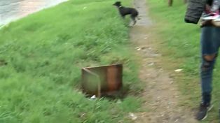 El pozo donde cayó Ámbar en la zona de bulevar Seguí al 6400 no estaba señalizado.