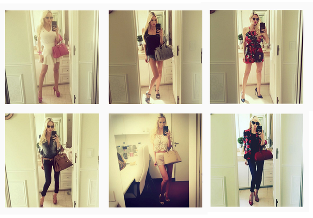 Luli mostró $ 350.516 en ropa y accesorios