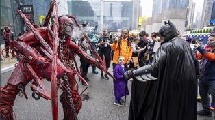En imágenes: la fantasía del cómic aterriza en Nueva York