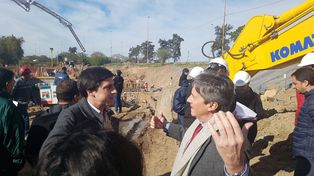 La provincia avanza con los trabajos en la Estación de Bombeo 0 en Santa Fe