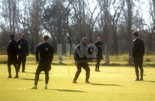 Lavallén probó el equipo para la revancha ante Argentinos