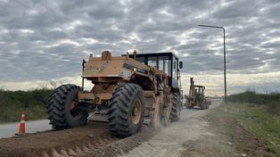 La Municipalidad inició la segunda etapa de obras de reparación en el Acceso Norte