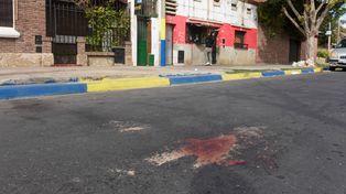 El lugar de La República de la Sexta donde los chicos fueron atacados a tiros.