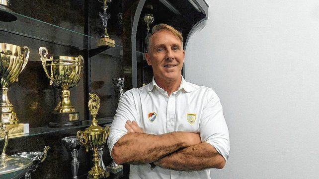 Patricio López es el presidente de la Asociación Santafesina de Hockey.