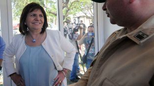 Rosario. La ministra Patricia Bullrich se refirió a los hechos de violencia