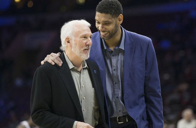 Tim Duncan será asistente de Popovic en San Antonio