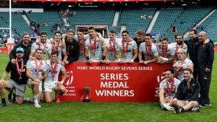 Los Pumas 7 vencieron a Islas Fiji y se adjudicaron el torneo del Seven de Londres.
