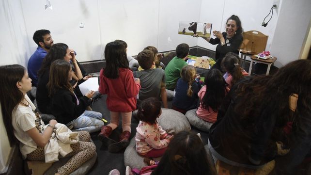 La escritora María Belén Campero participó de las actividades para los más pequeños que se realizaron en el festival 