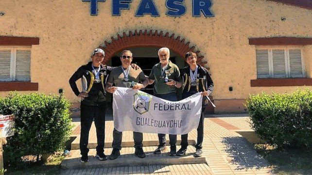 Destacada actuación del Tiro Federal de Gualeguaychú en Mendoza.