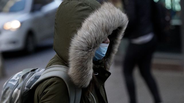 Temperaturas bajo cero abren un día que será realmente muy frío.&nbsp;