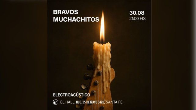 Bravos Muchachitos! llega por primera vez a HUB con un show electroacústico