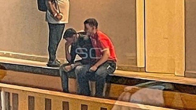 La foto viral de un angustiado Kily por el mal momento de Unión La foto viral de un angustiado Kily por el mal momento de Unión