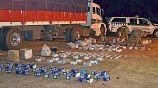 Gendarmería secuestro una gran cantidad de artículos de contrabando que traían a Entre Ríos.