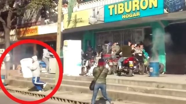 Pensó que era un saqueo, aprovechó para robar, pero filmaban una película