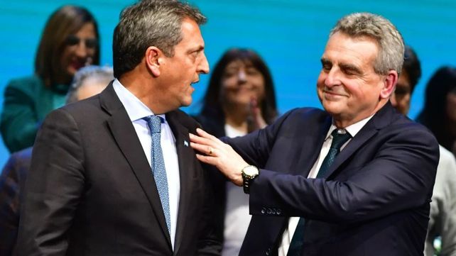 La dupla Sergio Massa-Agustín Rossi de Unión por la Patria se impuso con el 36
