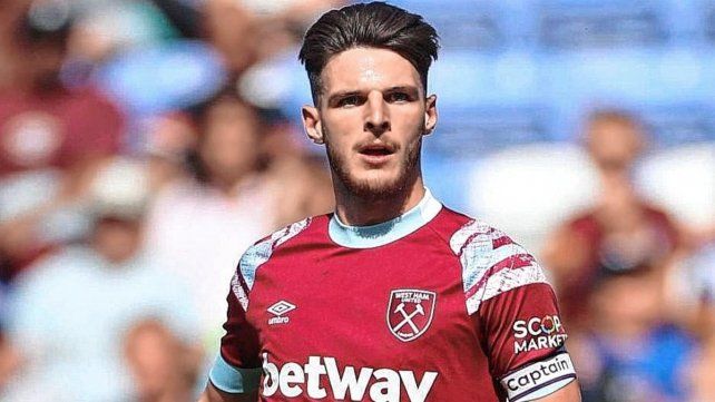 Declan Rice se constituyó en el pase más caro entre clubes ingleses por la Premier League.