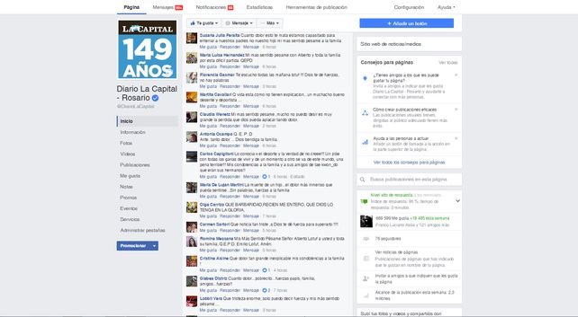 Las redes sociales se llenaron de emotivas muestras de afecto a Lotuf tras la muerte de su hijo