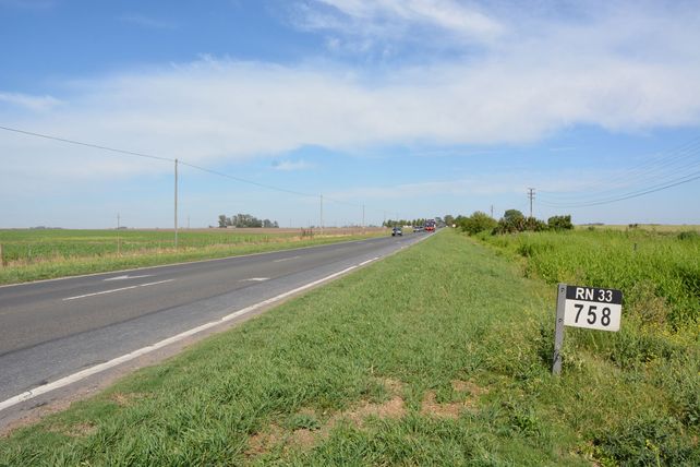 En junio licitarán la repavimentación de la ruta 33 entre Zavalla y Pujato