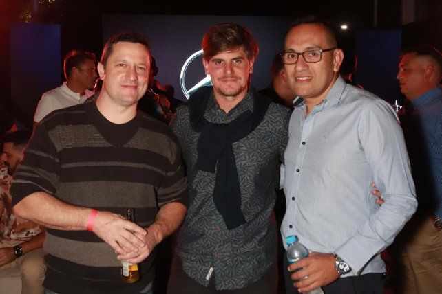 Carlos Settimini, Sebastián Gasparinetti y Pablo