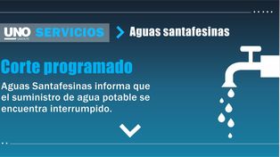 Trabajos programados de Aguas Santafesinas