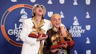 Ca7riel & Paco Amoroso, entre los más nominados en los Grammy Latinos