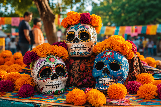 Esta celebración combina las raíces prehispánicas de los pueblos mesoamericanos con las tradiciones católicas españolas.