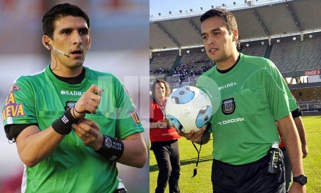 Andrés Merlos y Pedro Argañaráz