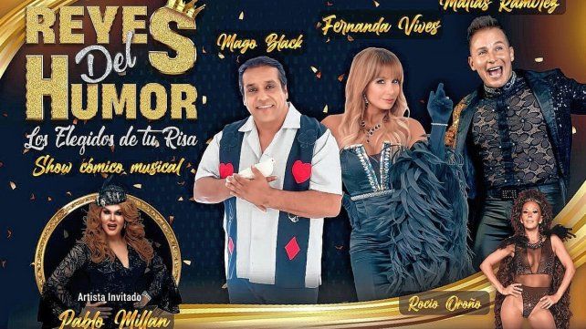 TEATRO. Llega a Paraná: Reyes del Humor Los elegidos de tu Risa