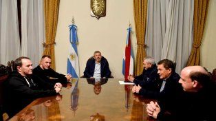 El gobernador Rogelio Frigerio estuvo&nbsp; con la dirigencia de la ACTC.